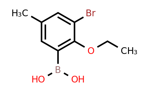 CAS 870718-00-6 | 3-Bromo-2-ethoxy-5-methylphenylboronic acid