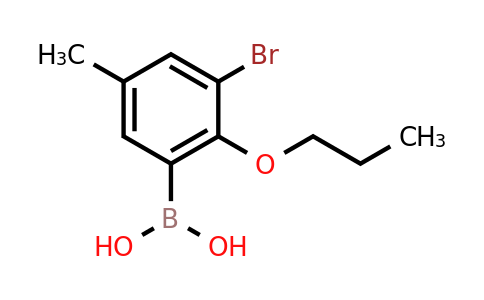 CAS 870718-02-8 | 3-Bromo-5-methyl-2-propoxyphenylboronic acid