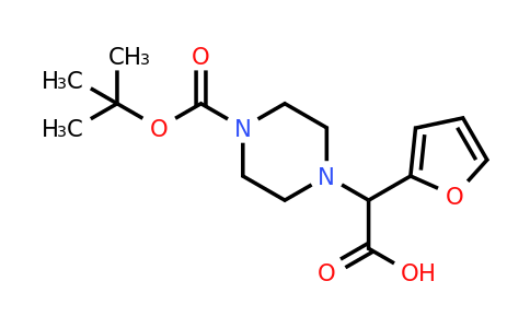 CAS 870719-85-0 | 1-Boc-4-(carboxy-furan-2-yl-methyl)-piperazine