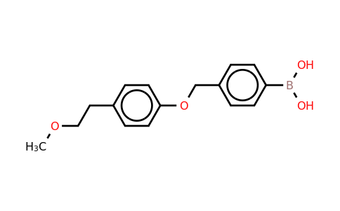 CAS 870779-00-3 | 4-[(4'-(2-Methoxyethyl)phenoxy)methyl]phenylboronic acid