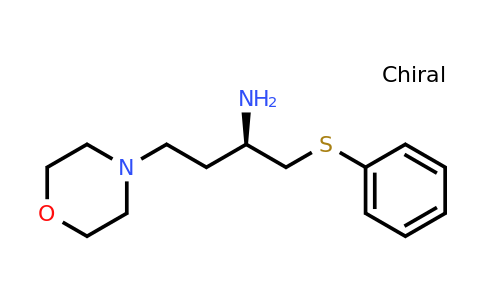 CAS 870812-95-6 | (2R)-4-(morpholin-4-yl)-1-(phenylsulfanyl)butan-2-amine