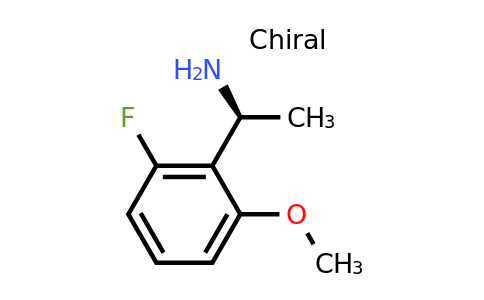 CAS 870849-68-6 | (S)-1-(2-Fluoro-6-methoxyphenyl)ethanamine