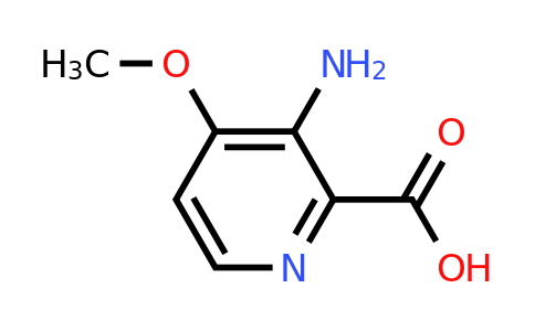 CAS 870997-76-5 | 3-Amino-4-methoxypyridine-2-carboxylic acid