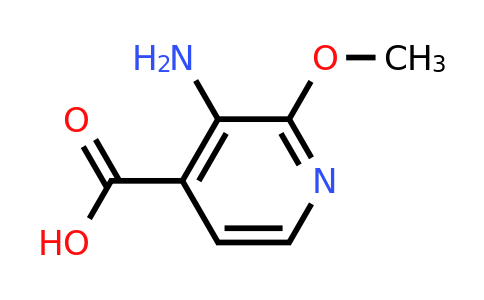 CAS 870997-81-2 | 3-Amino-2-methoxy-4-pyridinecarboxylic acid