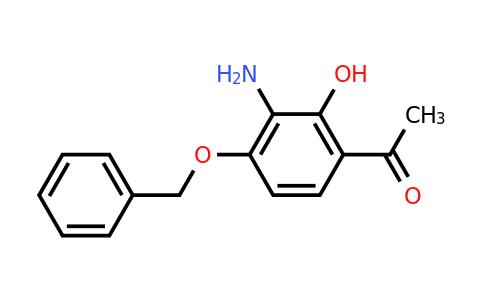 CAS 871101-87-0 | 1-(3-Amino-4-(benzyloxy)-2-hydroxyphenyl)ethanone