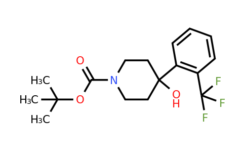 CAS 871112-34-4 | 1-Boc-4-(2-trifluoromethylphenyl)-4-piperidinol