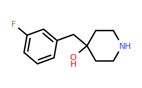 CAS 871112-44-6 | 4-[(3-fluorophenyl)methyl]piperidin-4-ol