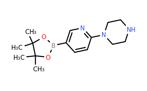 CAS 871125-86-9 | 1-(5-(4,4,5,5-Tetramethyl-1,3,2-dioxaborolan-2-YL)pyridin-2-YL)piperazine