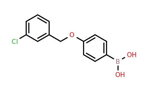 CAS 871125-96-1 | 4-(3-Chlorophenylmethoxy)phenylboronic acid