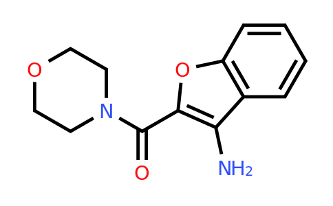 CAS 871217-33-3 | 2-(morpholine-4-carbonyl)-1-benzofuran-3-amine