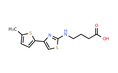 CAS 871217-36-6 | 4-{[4-(5-methylthiophen-2-yl)-1,3-thiazol-2-yl]amino}butanoic acid