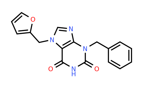 CAS 871217-39-9 | 3-benzyl-7-[(furan-2-yl)methyl]-2,3,6,7-tetrahydro-1H-purine-2,6-dione