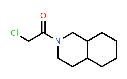 CAS 871217-50-4 | 2-chloro-1-(decahydroisoquinolin-2-yl)ethan-1-one