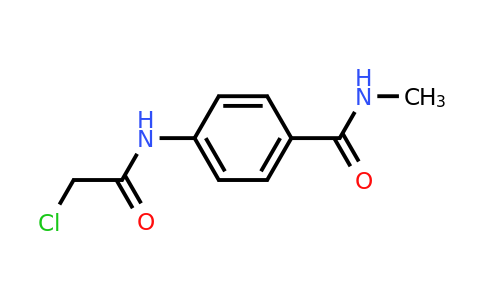 CAS 871217-90-2 | 4-(2-chloroacetamido)-N-methylbenzamide