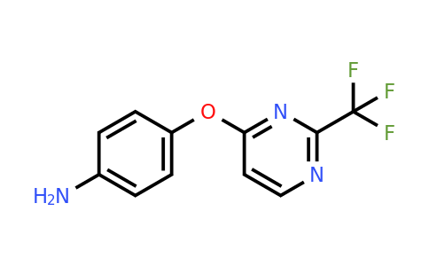 CAS 871240-11-8 | 4-((2-(Trifluoromethyl)pyrimidin-4-yl)oxy)aniline
