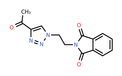 CAS 871260-47-8 | 2-[2-(4-Acetyl-1H-1,2,3-triazol-1-YL)ethyl]-1H-isoindole-1,3(2H)-dione