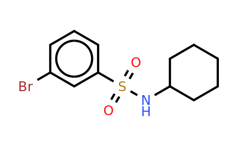 N-cyclohexyl 3-bromobenzenesulfonamide