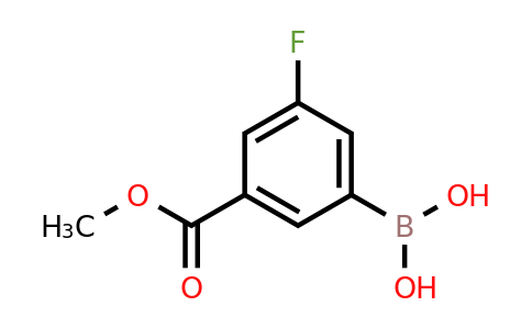CAS 871329-62-3 | (3-Fluoro-5-methoxycarbonylphenyl)boronic acid