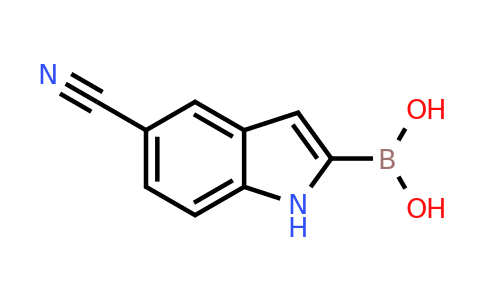 CAS 871329-64-5 | 5-Cyano-1H-indole-2-boronic acid