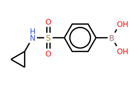 N-cyclopropyl 4-boronobenzenesulfonamide