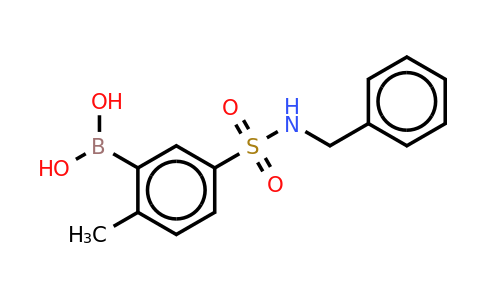 N-benzyl 3-borono-4-methylbenzenesulfonamide