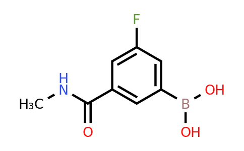 CAS 871332-63-7 | 3-Fluoro-5-(methylcarbamoyl)phenylboronic acid