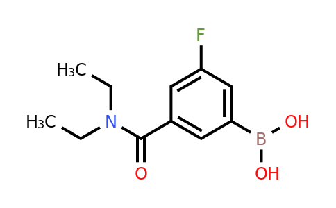 CAS 871332-64-8 | 3-Fluoro-5-(diethylcarbamoyl)phenylboronic acid