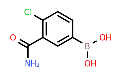 CAS 871332-67-1 | 2-Chloro-5-boronobenzamide