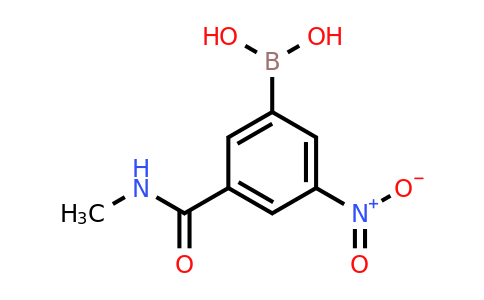 CAS 871332-77-3 | 3-(Methylcarbamoyl)-5-nitrophenylboronic acid