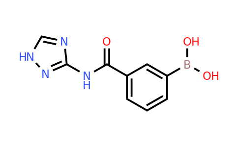CAS 871333-05-0 | 3-(1H-1,2,4-Triazol-3-YL-carbamoyl)phenylboronic acid