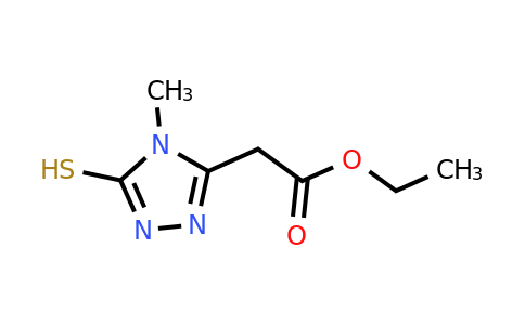 CAS 871478-77-2 | ethyl 2-(4-methyl-5-sulfanyl-4H-1,2,4-triazol-3-yl)acetate