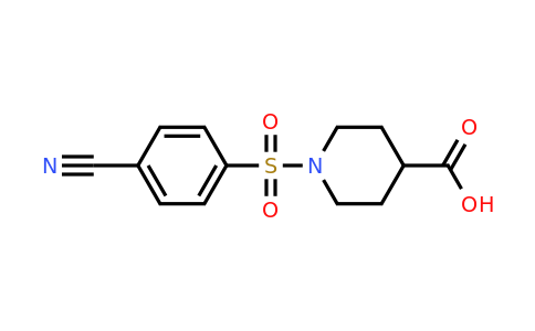 CAS 871478-84-1 | 1-(4-cyanobenzenesulfonyl)piperidine-4-carboxylic acid
