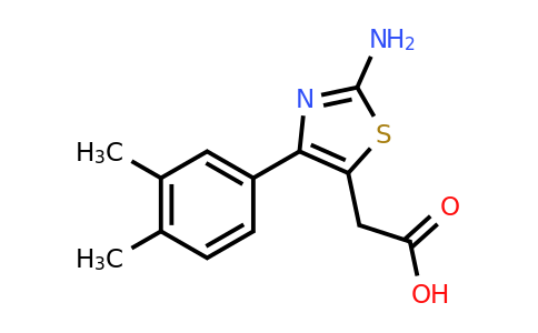 CAS 871478-85-2 | 2-[2-amino-4-(3,4-dimethylphenyl)-1,3-thiazol-5-yl]acetic acid