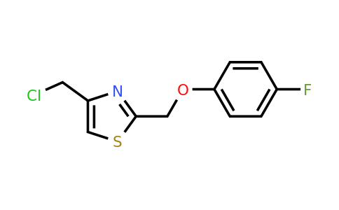 CAS 871497-65-3 | 4-(chloromethyl)-2-[(4-fluorophenoxy)methyl]-1,3-thiazole