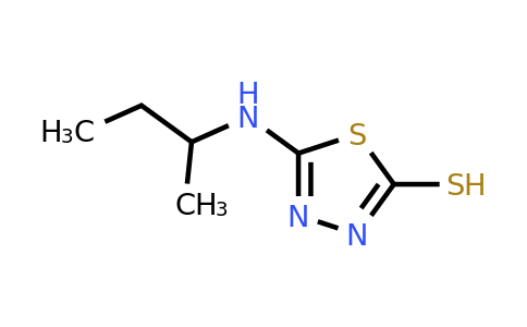 CAS 871497-69-7 | 5-[(butan-2-yl)amino]-1,3,4-thiadiazole-2-thiol