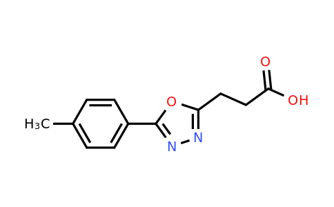 CAS 871497-70-0 | 3-[5-(4-methylphenyl)-1,3,4-oxadiazol-2-yl]propanoic acid