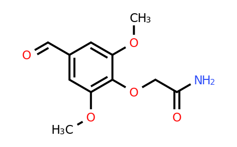 CAS 871544-53-5 | 2-(4-formyl-2,6-dimethoxyphenoxy)acetamide