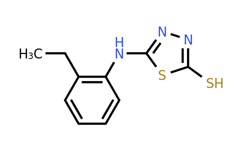 CAS 871544-62-6 | 5-[(2-ethylphenyl)amino]-1,3,4-thiadiazole-2-thiol