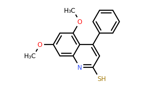 CAS 871548-17-3 | 5,7-dimethoxy-4-phenylquinoline-2-thiol