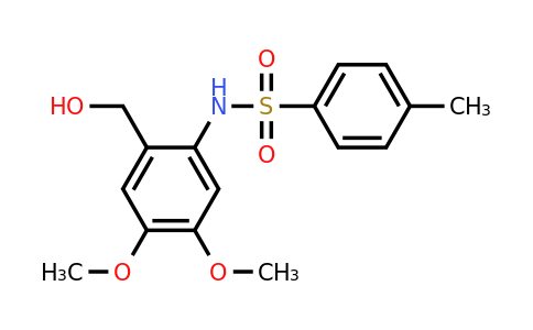 CAS 871563-17-6 | N-(2-(Hydroxymethyl)-4,5-dimethoxyphenyl)-4-methylbenzenesulfonamide