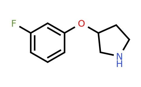 CAS 871587-68-7 | 3-(3-Fluoro-phenoxy)-pyrrolidine