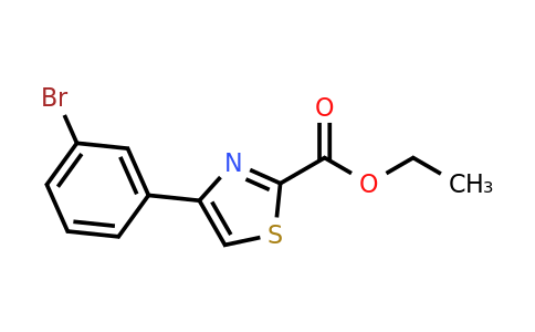 CAS 871673-11-9 | Ethyl 4-(3-bromophenyl)-1,3-thiazole-2-carboxylate