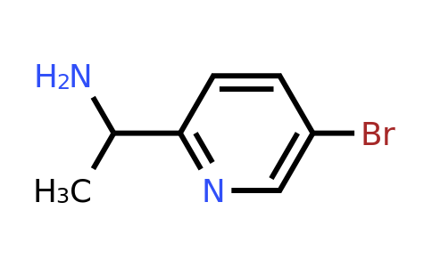 CAS 871723-90-9 | 2-(1-Aminoethyl)-5-bromopyridine