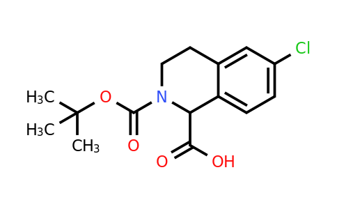 CAS 871730-33-5 | 2-BOC-6-Chloro-3,4-dihydro-1H-isoquinoline-1-carboxylic acid