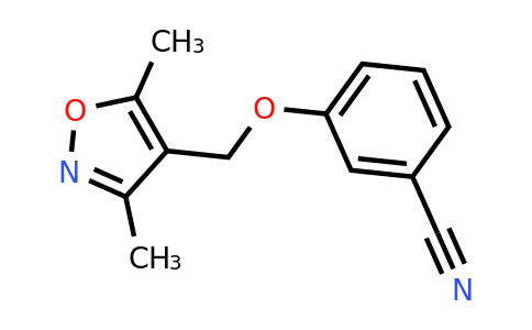 CAS 871803-32-6 | 3-[(dimethyl-1,2-oxazol-4-yl)methoxy]benzonitrile