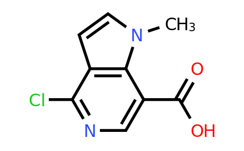 CAS 871819-60-2 | 4-chloro-1-methyl-1H-pyrrolo[3,2-c]pyridine-7-carboxylic acid