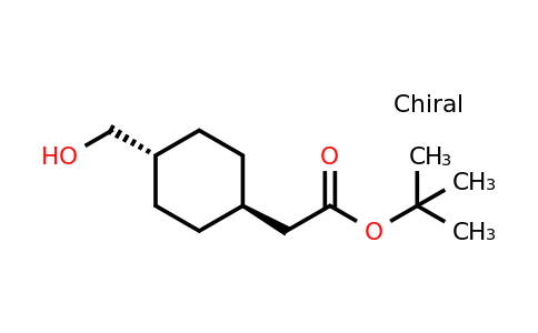 CAS 871834-93-4 | tert-butyl trans-2-[4-(hydroxymethyl)cyclohexyl]acetate