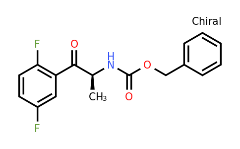 CAS 871917-81-6 | Benzyl [(1S)-2-(2,5-difluorophenyl)-1-methyl-2-oxoethyl]carbamate