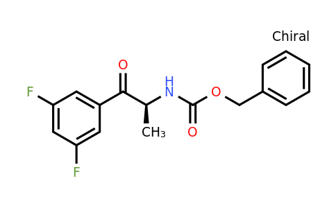CAS 871917-82-7 | Benzyl [(1S)-2-(3,5-difluorophenyl)-1-methyl-2-oxoethyl]carbamate