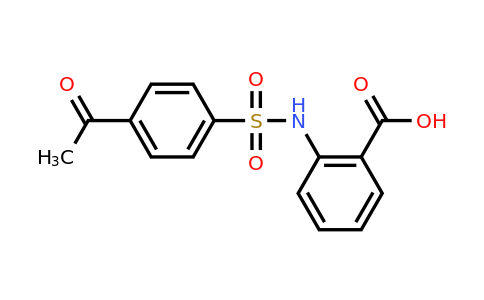 CAS 871922-86-0 | 2-(4-Acetylphenylsulfonamido)benzoic acid